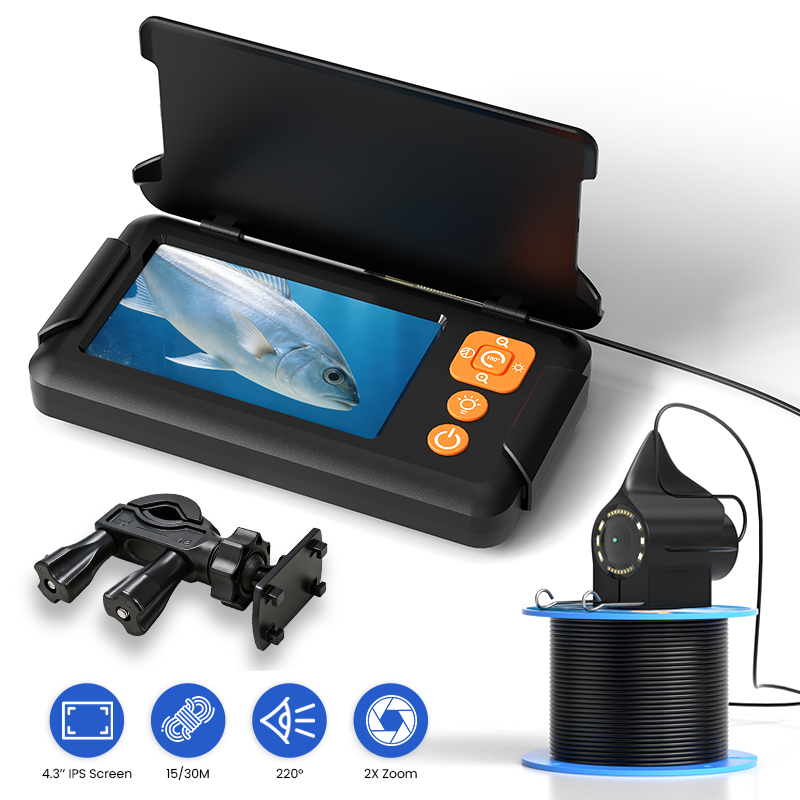 Fishing Camera - Fishing Camera 4.3’’ Screen 15M/30M Cable