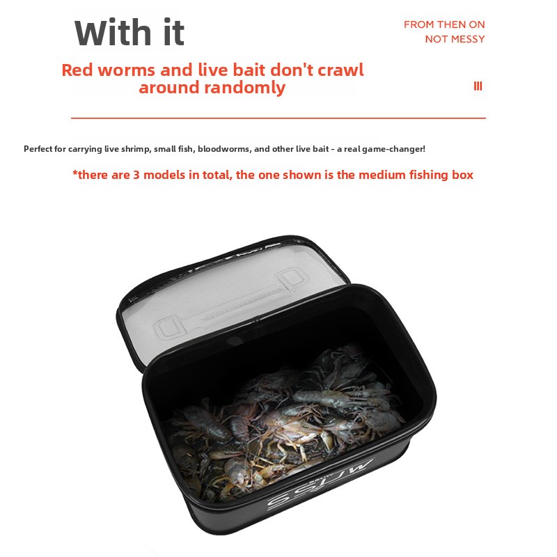 Portable EVA Fishing Tackle Bo - Fish Finder Case ulasan dan harga