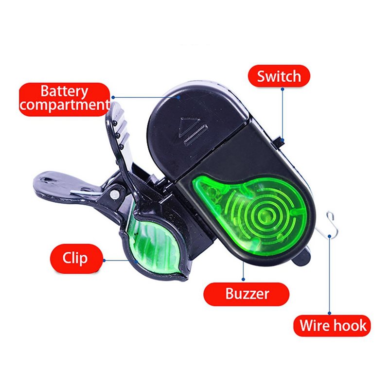 A06F-8PCS Fishing Bite Alarms  - Fish Alarm ulasan dan harga