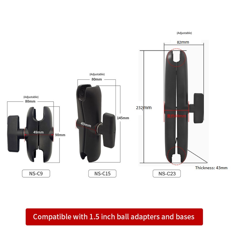 Marine Fish Finder Mount Alumi - Fish Finder Case ulasan dan harga