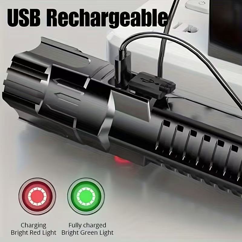 New High-power Led Flashlight  - Fish Finder Battery ulasan dan harga