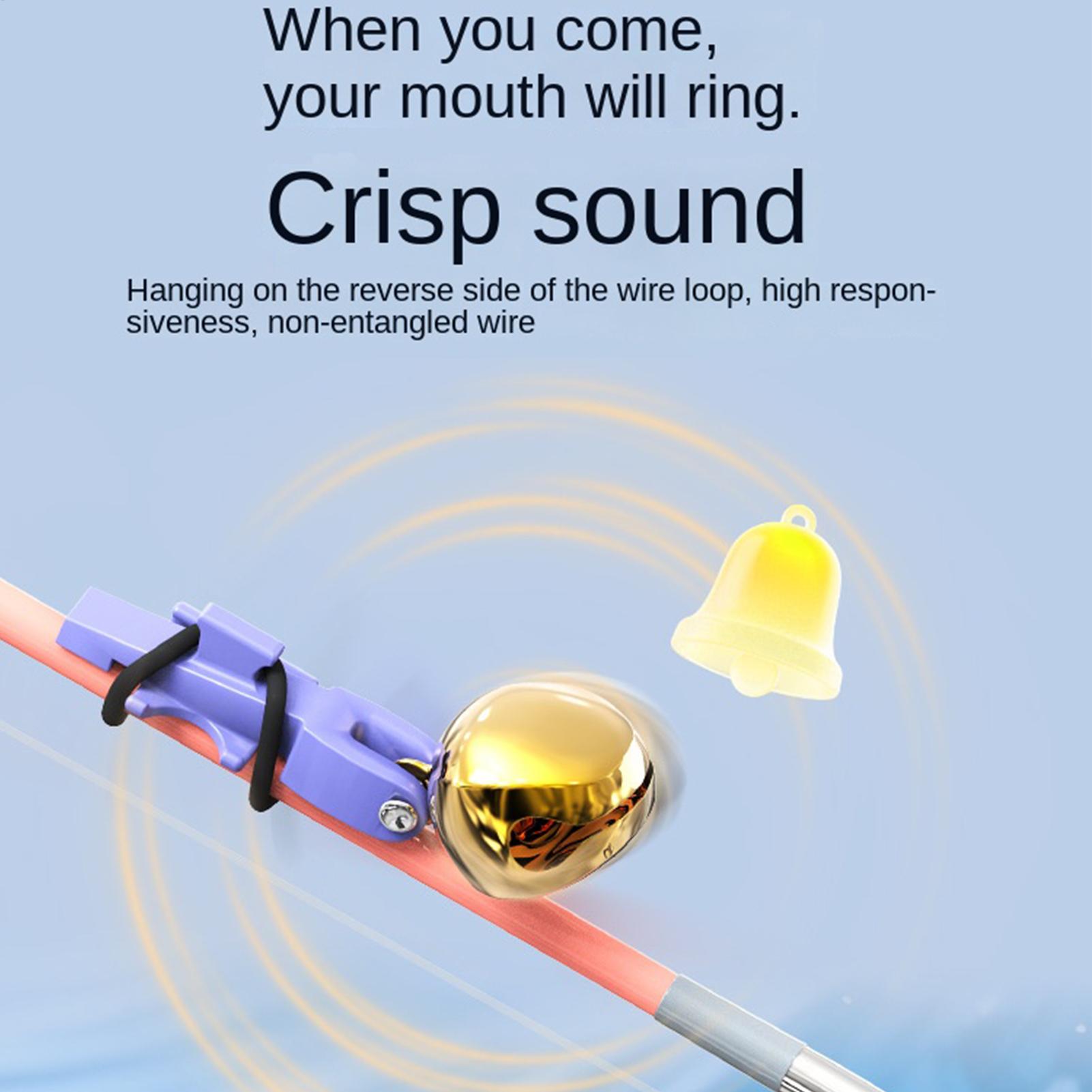 5Pcs Fishing Bite AlarmBell Ro - Fish Alarm ulasan dan harga